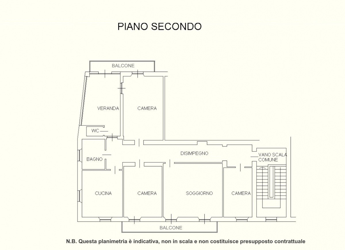 APPARTAMENTO DI AMPIA METRATURA APPARTAMENTO DI AMPIA METRATURA